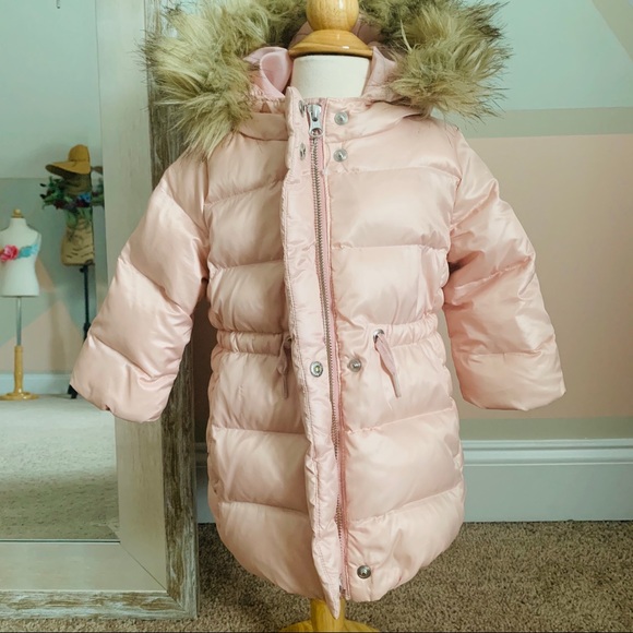 Toddler girl GAP puffer jacket - Picture 5 of 14